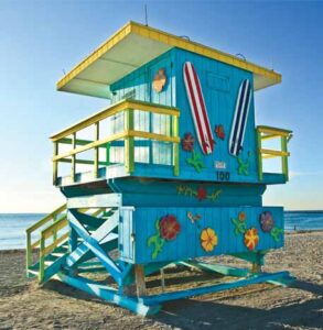 Miami lifeguard tower